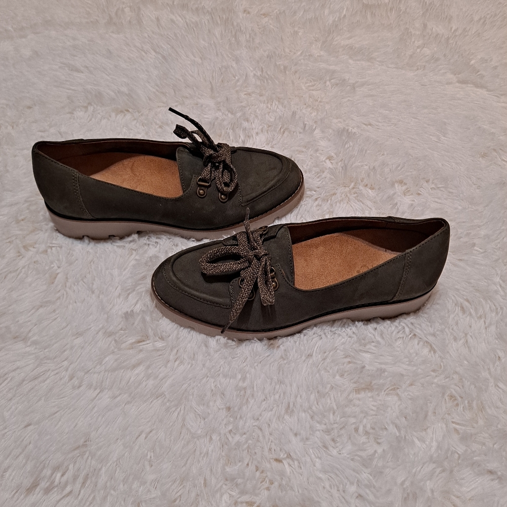 Vionic women's charm teagan oxford lace loafers supportive casual shoes size 7